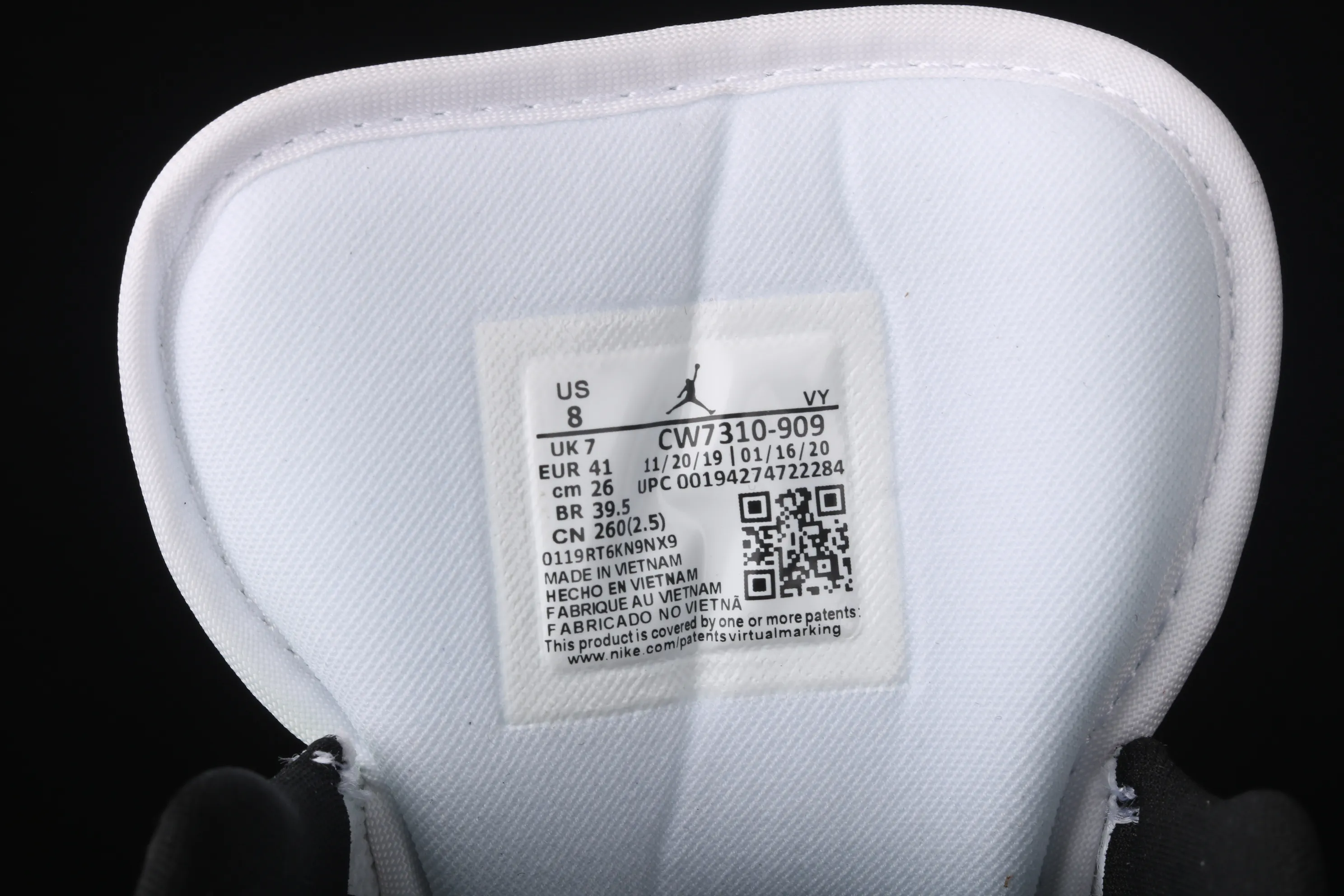 All categories Air Jordan Jordan series basketball shoes Air Jordan 1 Low Air Jordan 1 Low Multicolor AJ1 Joe 1 Galaxy low-top casual sports shoes CW7310-909